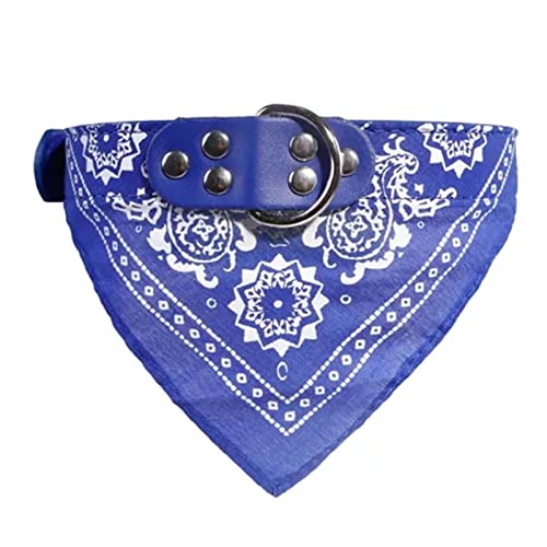 PJRYC Hundehalsband, verstellbar, Größe XL, Marineblau von PJRYC