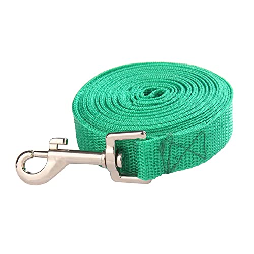 Trainingsseil für Hunde und Katzen, Größe M / L, 1,5 m x 2 cm, Grün von PJRYC