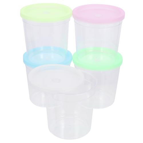 PLAFOPE 12St Betta-Cup Besteck Reisekoffer Zierbecher dekorative Sprühflasche Nein Aquarium Betta Tasse kunststoffbecher plastikgläser Fish Aquarium einmachgläser transparente Tasse Tassen von PLAFOPE