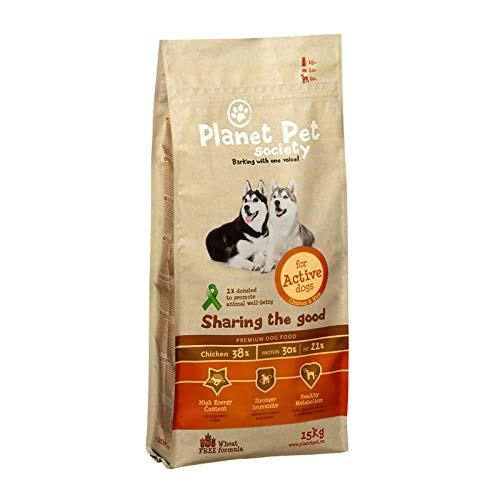 Planet Pet Active Pollo y Arroz 15kg von PLANET PET PIENSO