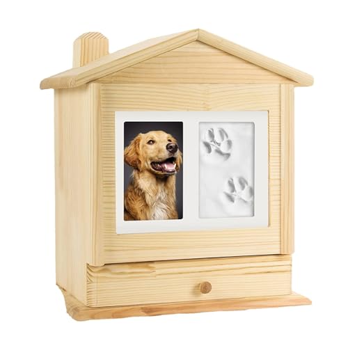 Haustierurne für Haustierbox, kann Foto Hundebox Katze Beerdigung Urne für Einäscherung Beerdigungsbedarf platzieren von PLCPDM