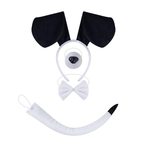 Hundekostüm Zum Anziehen Tierkostüm Für Kinder Und Erwachsene Für Cosplays Hundekostüm Zubehör Für Pelzigen Hund Stirnband Hundekostüme von PLCPDM