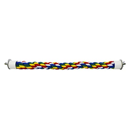 PLCPDM Vogel-Sitzstange, biegbar, für Nymphensittiche, Finken, kleine Sittiche, Klettern, Baumwollseil PLCPDM Vogel-Sitzstange, biegbar, für Nymphensittiche, Finken, kleine Sittiche, Klettern, Baumwollseil von PLCPDM