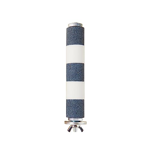 Papageien-Sitzstange, waschbarer Ständer, Vogelkeramik, stehend, Schleifkralle, Spielzeug für kleine Vögel, einfach zu fixieren, für Käfig Papageien-Sitzstange, waschbarer Ständer, Vogelkeramik, stehend, Schleifkralle, Spielzeug für kleine Vögel, einfach zu fixieren, für Käfig von PLCPDM