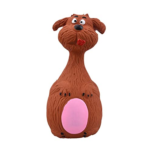 PLGEBR Kauspielzeug für Hunde, Latex-Cartoon-Hundespielzeug, zur Reinigung der Zähne, langlebiges Kauspielzeug, interaktives Spielzeug von PLGEBR
