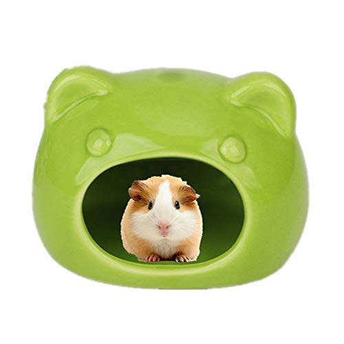 PLUS PO Hamster zubehör Hamster Hamster Guinea Pig Haus Zwerg Hamster käfig Gerbil Spielzeug Hamster Spielzeug 6.6cm,Green von PLUS PO