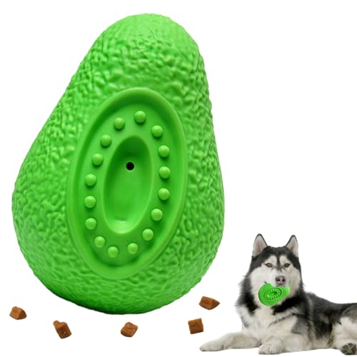 PLUSHCEWT Leckerli-Spender-Hundespielzeug, Gummi-Kauspielzeug, Leckerli-Spielzeug für kleine Hunde, stimulierendes Hundespielzeug, interaktives Hundespielzeug, Leckerli-Spielzeug für Hunde, Kauen, von PLUSHCEWT