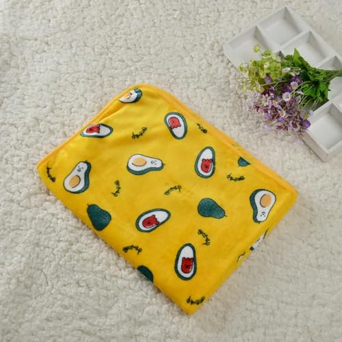 PMMCON Print Weiche Gemütliche Katze Bett Matte Decke Winter Warme Matratze Haustier Sofa Kissen Kätzchen Welpen Reise Schlafmatten Zubehör von PMMCON