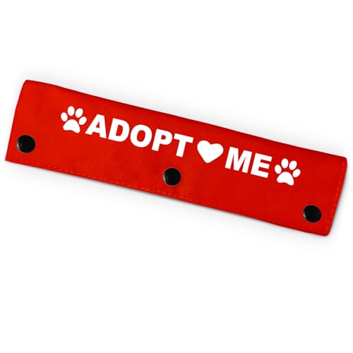 Adopt Me Hundeleine für Hunde, lustige Hundeleine für Hundeliebhaber, Besitzer, Geschenk (rot) von PNTKION