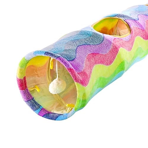 Katzenspielzeug interaktives kleintierspielzeug Toys for small Animals cat Tunnel Tunnelbett für Katzen Katze Wohnungskatzen Pet-Tube- Tunnelspielzeug für Katzen POPETPOP von POPETPOP