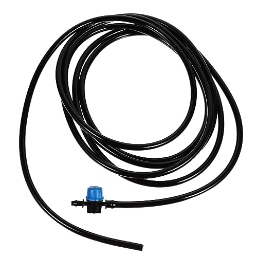 POPETPOP 1 Aquarienventil Vakuum Ablaufbürste Aquarienfilter Fisch Pumpe gasventil Aquarium schlauchverbinder rückschlagventil Aquarienwasserkontrolle Schlauch für Aquarienschläuche Black von POPETPOP