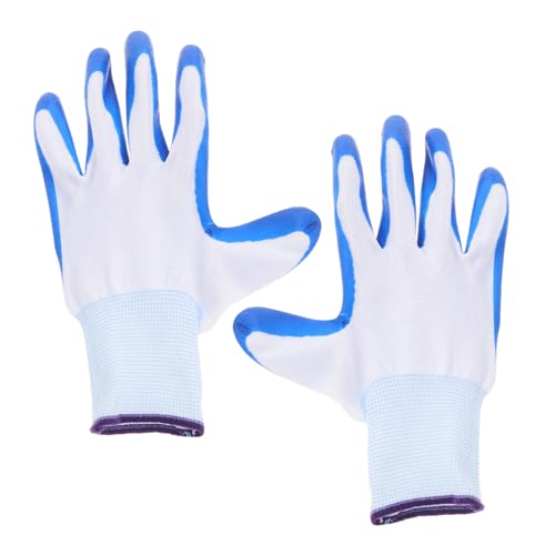 POPETPOP 1 Paar Hamsterbissfeste Handschuhe Reptilienhandschuh Handschuhe Für Den Umgang Mit Meerschweinchen Hundebiss Handschuhe Katzenhandschuhe Für Die Fellpflege Polyester Blue von POPETPOP