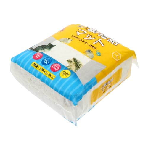 POPETPOP 1 Packung Hamster Seidenpapier Haustier Hamsterkäfig Schermaschinen Entmattieren Hamsterhaus Shampoo Kämme Hängematte Hamsterstreu Töpfchen Hamsterbettwäsche Sachen Weiß von POPETPOP