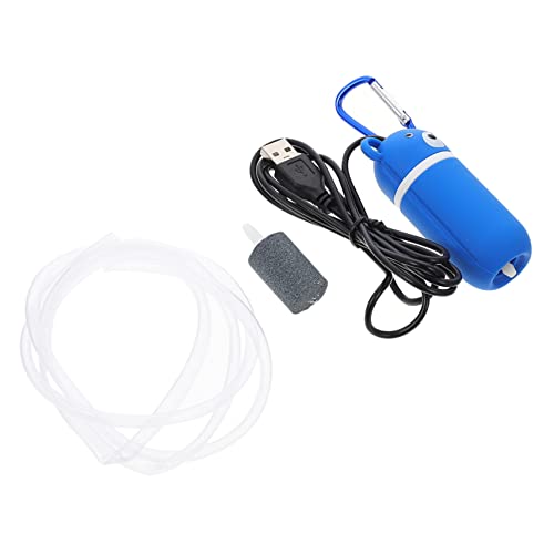 POPETPOP 1 Satz Sauerstoffpumpe Unter Wasser Luftsprudler Pumpe Für Sauerstoffbelüfter Steuerventil Der Luftpumpe Teichpumpe Für Aquarienfische USB-luftpumpe Zweiwege Plastik Aquarienpumpe von POPETPOP