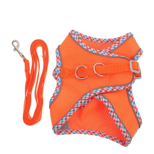 POPETPOP 1 Satz Transportbox Für Haustiere Ausbildung Hund Leine Gurte Geschirr Im Freien Körperpflege Haustierkabelbaum Haustierzubehör Welpenweste Orange Polyester POPETPOP 1 Satz Transportbox Für Haustiere Ausbildung Hund Leine Gurte Geschirr Im Freien Körperpflege Haustierkabelbaum Haustierzubehör Welpenweste Orange Polyester von POPETPOP