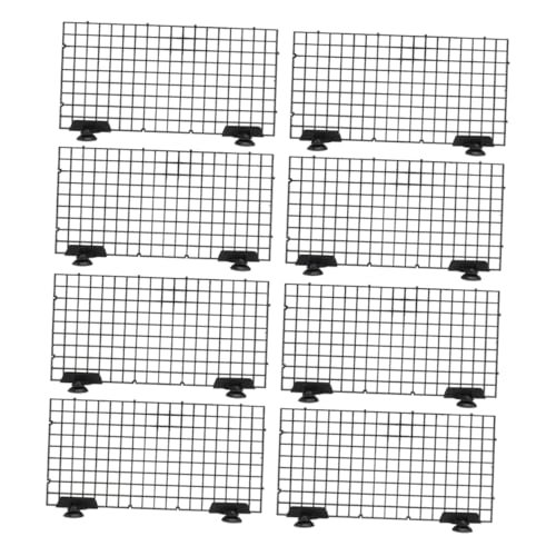 POPETPOP Aquariumplatten Abs-Material Trennwand Isolationsplatte Bodenpolster 8-teiliges Set von POPETPOP