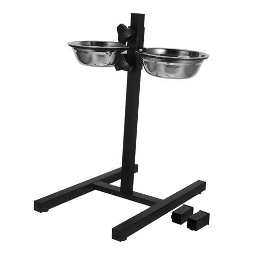 POPETPOP 1 Set Haustier Hundenapf Katzen Hunde Erhöhter Napf Hocherhöhter Welpenständer Futterspender Für Hunde Outdoor Hebehalter Verstellbare Näpfe Katzennapf Mit Ständer POPETPOP 1 Set Haustier Hundenapf Katzen Hunde Erhöhter Napf Hocherhöhter Welpenständer Futterspender Für Hunde Outdoor Hebehalter Verstellbare Näpfe Katzennapf Mit Ständer von POPETPOP