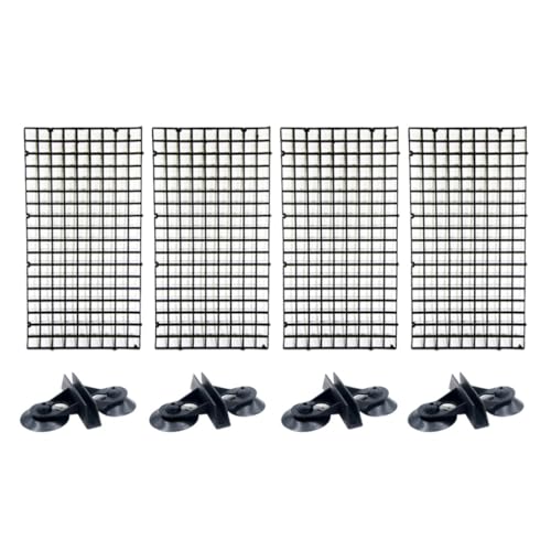 POPETPOP 1 Set Kunststoff Aquarium Aquarium Isolation Panel Spleißbar Aquarium Boden Gitter Trennwand Fisch Tank Boden Trennwand Trennplatte Trennlinie Isolation Netz Nähte von POPETPOP