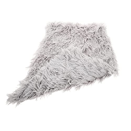 POPETPOP 1stk Plüsch Haustiermatte Haustier-Handtuch-bodenteppich Plüsch-haustierdecke Katzenbettauflage Haustier Matratze Hundebedarf Hundekistenbett Polyester Wintermatte Gemütlich von POPETPOP