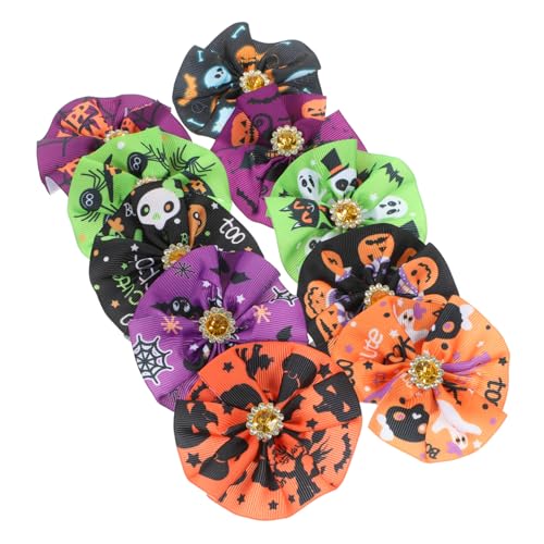 POPETPOP 10 Stück Halloween Blütenblatt Welpenhalsband Dekoration Halsband Dekorbedarf Hundehalsband Verzierung Haustierhalsband Blumen Halloween Haustierhalsband von POPETPOP