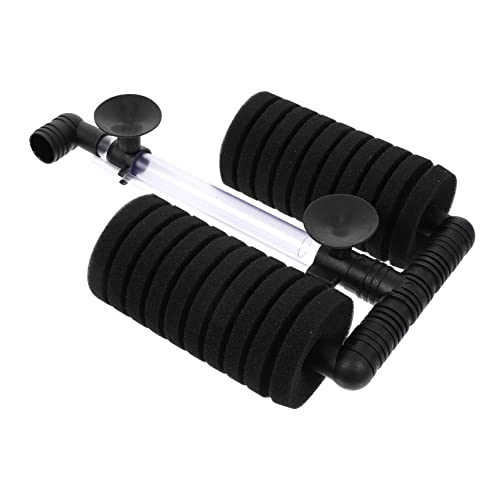 POPETPOP 1Stk Filter für Fischbecken wasserfilter wasserreiniger Filter für Garnelenbecken Sponge Filter Schwamm Luft Tank Sauerstoffgerät für Aquarien Ersatzfilterwerkzeug Plastik Black von POPETPOP