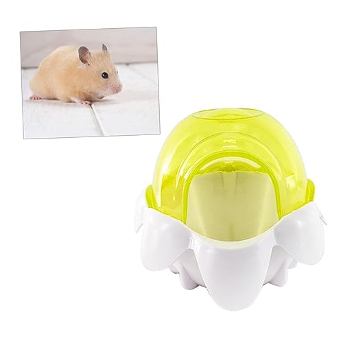 POPETPOP 1Stk Hamsterbad hamsterzubehör Hamster zubehör Toys for small Animals Kleintier- kleintierspielzeug Sandbad für Haustiere Hamster-Badezimmerhaus Haustierbedarf von POPETPOP