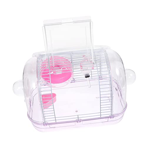 POPETPOP Hamster-reisehabitat Kleiner Hamsterkäfig Ratten Außenkäfig Haustier-reisebox Robust Und Leicht Zu Tragen von POPETPOP