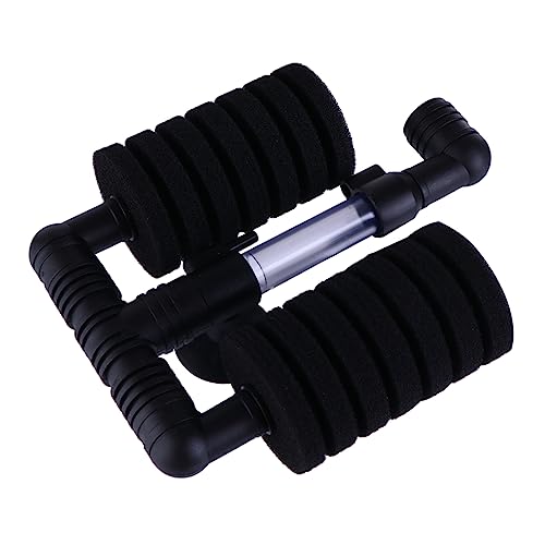 POPETPOP 1stk Biochemischer Baumwollfilter Bausatz Tank Panzer Besonderheit Pumpe Luft Zu Fisch Wasser Aquarium Schwarzer Filter Praktischer Filter Black Schwamm von POPETPOP