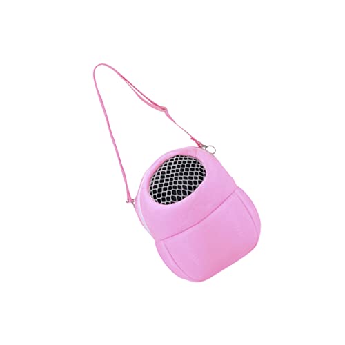 POPETPOP 1stk Hamster-umhängetasche Tragetasche Für Igel Beutel Taschen Vlies Autositz Für Hunde Hundeträger Kleiner Hundeautositz Atmungsaktive Hamstertasche Haustier Ratte Rosa von POPETPOP