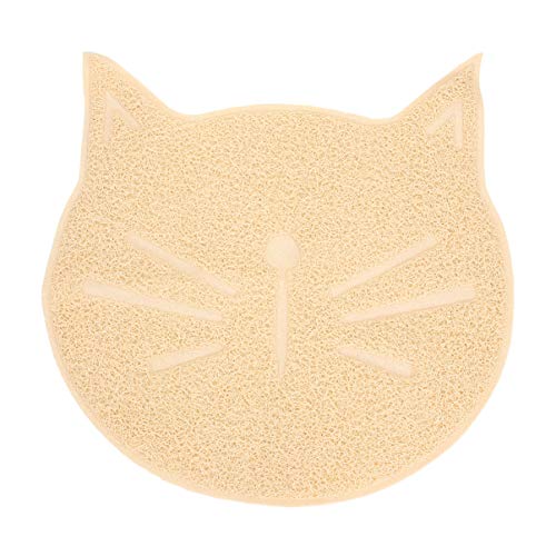 POPETPOP 1stk Katzenstreu Matte Katzenboxmatte Katzenstreufänger Katzenstreu Fangmatte Katzenzubehör Streuverfolgungsmatte Katzenteppich Abfallschrankmatte Wurfmatte PVC Hohe Seite Urin-pad von POPETPOP