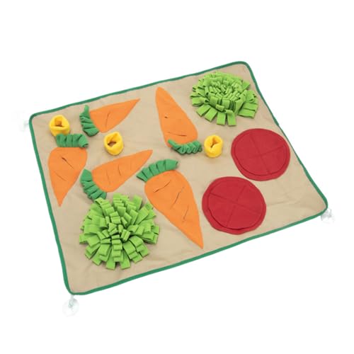 POPETPOP 1stk Pet Sniffing Pad Hetzen Schüssel Versteckspiel Für Hunde Hundenapf Essen Puzzle Bällebad Für Hunde Hundefutter-rätsel Schnüffeln Welpendecke Polarfleece von POPETPOP