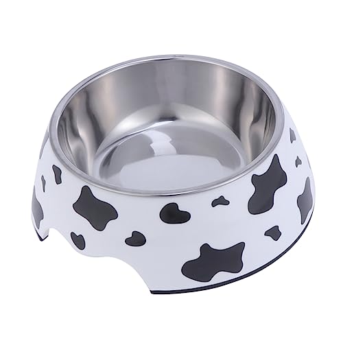 POPETPOP Edelstahl Hund Schüssel Set Dual Pet Feeder rutschfeste Basis für Hunde Katzen Welpen Kätzchen von POPETPOP