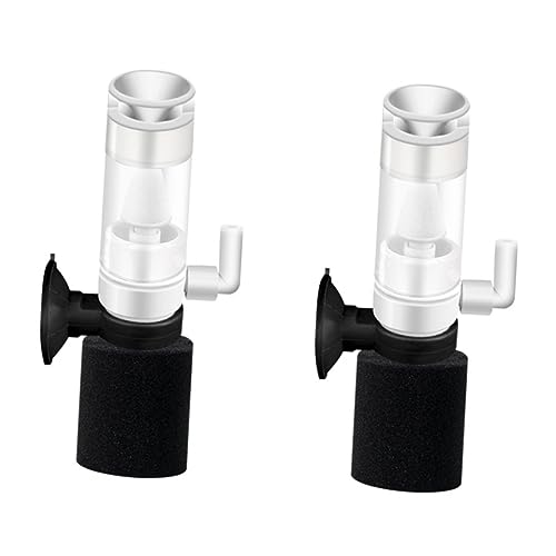 POPETPOP Mini Aquarium Filter Innenfilter Mit Integrierter Sauerstoffpumpe Für Aquarien Effektive Reinigung Und Belüftung Für Kleine Aquarien Und Nano Becken von POPETPOP