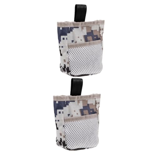 POPETPOP 2St Futterbeutel für Haustiere leckerlietasche Treat Bag Hundefutter Snack-Taschen tragbare Leckerlitasche für Hunde Leckerli-Tasche für Welpen draussen Trainingstasche Tragetasche von POPETPOP