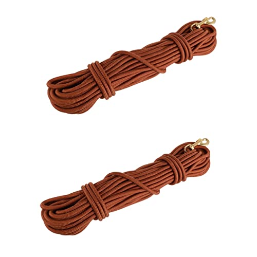 POPETPOP 2st Hundeleine Geflochtene Leine Im Freien Welpenband Welpenleine Hundespaziergang Hund Gewebte Halsband Leine Hund Schnur Leine Welpenseil Haustier Reisen Trainingsgürtel Nylon von POPETPOP