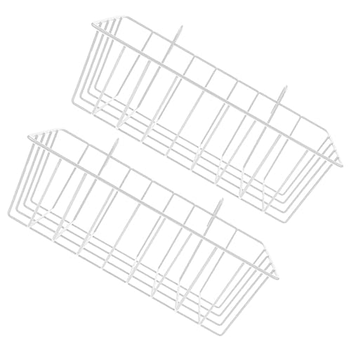 POPETPOP 2st Hasenheu Füttern Futterregal Für Chinchillas Hase Heuspender Kaninchen-heukrippe Hase Heuhalter Fressregal Für Lebensmittel Hamster-grasregal Haustier Weiß Ablagefach Eisen von POPETPOP