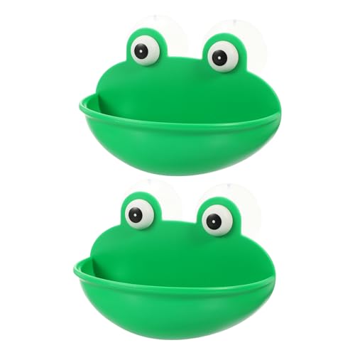 POPETPOP 2 Stück Klettertisch Für Haustiere Spielbecken Für Haustiere Zubehör Für Reptilien Frosch Lebensraum Niedlicher Frosch Mit Haube Gecko Frosch Terrarium Set Reptilien von POPETPOP