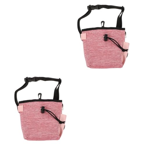 POPETPOP 2St Gürteltasche für das Hundetraining leckerli Tasche Hunde hundeleckerli Beutel Snack-Taschen Müllsäcke Outdoor-Welpen-Snackbeutel Leckerli-Tasche für Haustiere tragbar Hündchen von POPETPOP