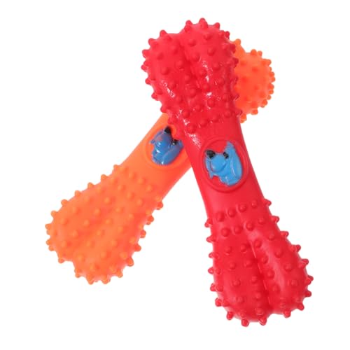 POPETPOP 2St Kauspielzeug für Haustiere interaktives knete Dogs Toys Fun Toy Hund zahnbürste Puzzle- für Hunde Kauspielzeug für Welpen Kauspielzeug für Hunde von POPETPOP