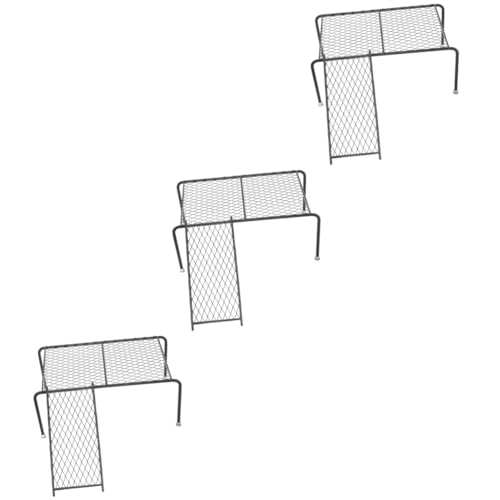 POPETPOP 3 Sets Haustierregal Kleintierversteck Hühnerstall Hühnerständer Plattform Hühnerleiter Für Hühnerstall Hühnerkäfig Hühnerplattform Mit Leiter Schmiedeeisen von POPETPOP