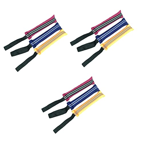 POPETPOP 3 Sets 3Pcs Interaktive Schlepper Reflektierend Gelb Mit Training Für Stangenkauen Sortierte Pflege Oxford Roter Griff Spielzeug Gemischt Blauer Stab Hundetrainer von POPETPOP