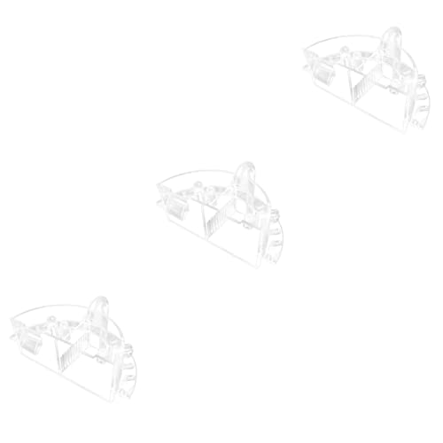 POPETPOP 3 Stück 3 Filterbox Für Aquarien Schwammfilter Für Aquarien Zubehör Für Aquarienfilter Kleiner Schwammfilter Mehrschichtiger Eckfilter Kleiner Aquarienfilter Lagertank Plastik Luft von POPETPOP