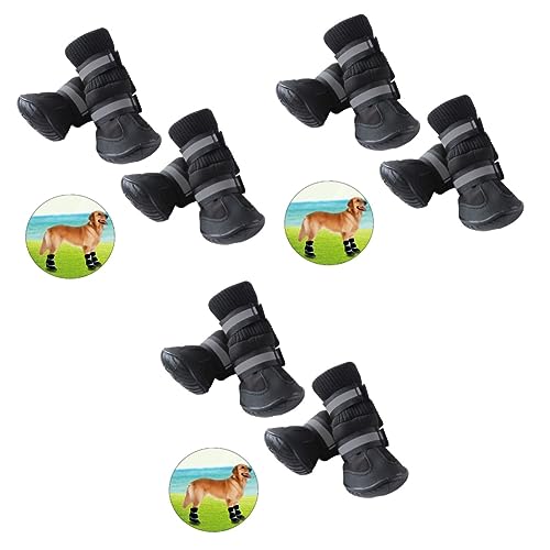 POPETPOP 3st Hundestiefel Haustierschuhe Hundeschuhe Stiefel Für Hunde Schuhe Für Hunde Combo-Platte Perlmutt von POPETPOP