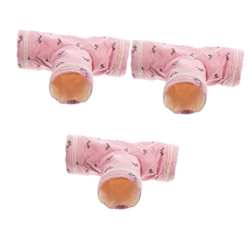 POPETPOP 3 Stücke Meerschweinchen Tunnel Spielzeug Set Tunnel Für Ratten Mäuse Pet Supplies Kreative Design von POPETPOP