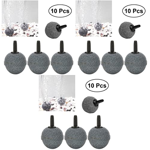 POPETPOP 30 Packungen Oller Diffusor Lufthydroponik Luftstein Für Aquarien Sauerstoff Im Aquarium Luft-mineralblasen-diffusor Aquarium-blasendiffusor Runde Luft Blasenkugel Die Blase Ballon von POPETPOP