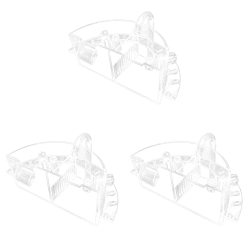 POPETPOP 3Pcs3 Filter Lagerung Transparent Biochemisch X. Kunststoff-Rinnsal Tropischer Interner Runder Poolfisch Niedriger Wasserfall Sauerstoffschildkröte Wasserfilter von POPETPOP