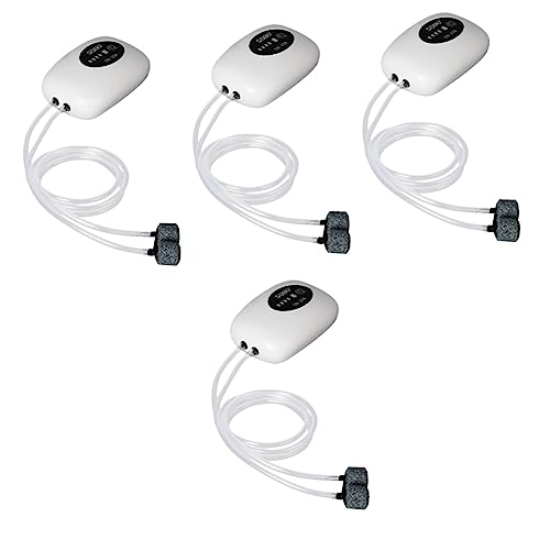 POPETPOP 4 Sets Sauerstoffpumpe Mini-Aufschäumer Wiederaufladbare Wasserpumpe Mini-Luftpumpe Luftpumpe Für Aquarium Luftpumpe Aquariumbelüfter Aquarium-Fischbelüfter von POPETPOP