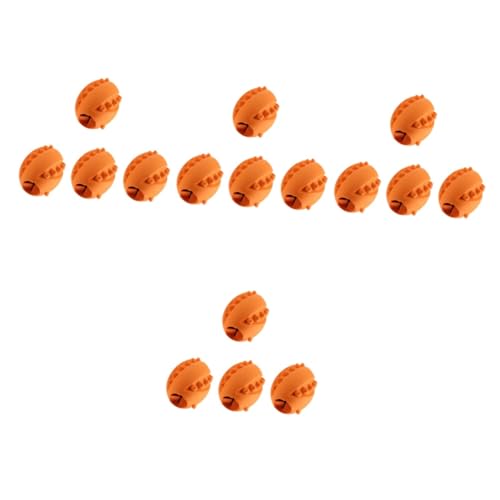 POPETPOP 4 Stück Spielzeugball Zahnspielzeug Für Welpen Hunde-Puzzle-Feeder Beißspielzeug Für Welpen Leckerbissen Für Welpenbälle Zahnbälle Für Hunde Hundepuzzle Gummi Hündchen Lebensmittel von POPETPOP