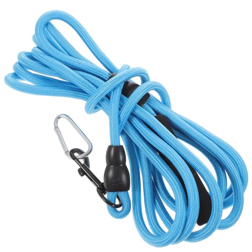 POPETPOP 5 Hundeleine Hundegeschirre für große Hunde Hundetraining führen für Hunde Hundeauslauf hundegurt hundelaufband Trainingsleine für Hunde Haustierleine Nylon Blue von POPETPOP