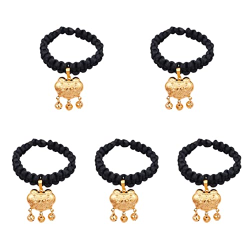 POPETPOP 5st Haustier Halskette Haustier Urlaub Geschenk Diamant Hundehalsband Halskette Mit Welpenhalsband Haustierhalsband Mit Goldenem Verschluss Binden Messing Multifunktion von POPETPOP